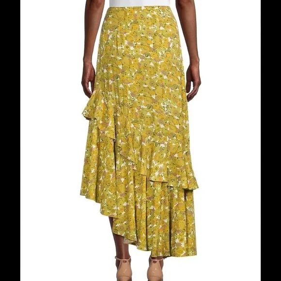 Ted Baker Asymmetrical Midi Skirt NWOT - Picture 4 of 11